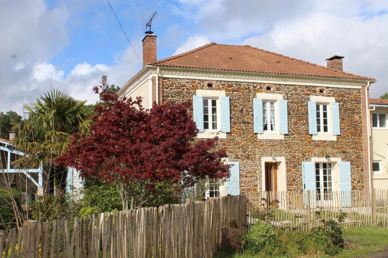La Pinede Du Cheou, Piscine, Logement Independant, Parking, Draps, Wifi Fibre Mimizan-Plage Exterior foto